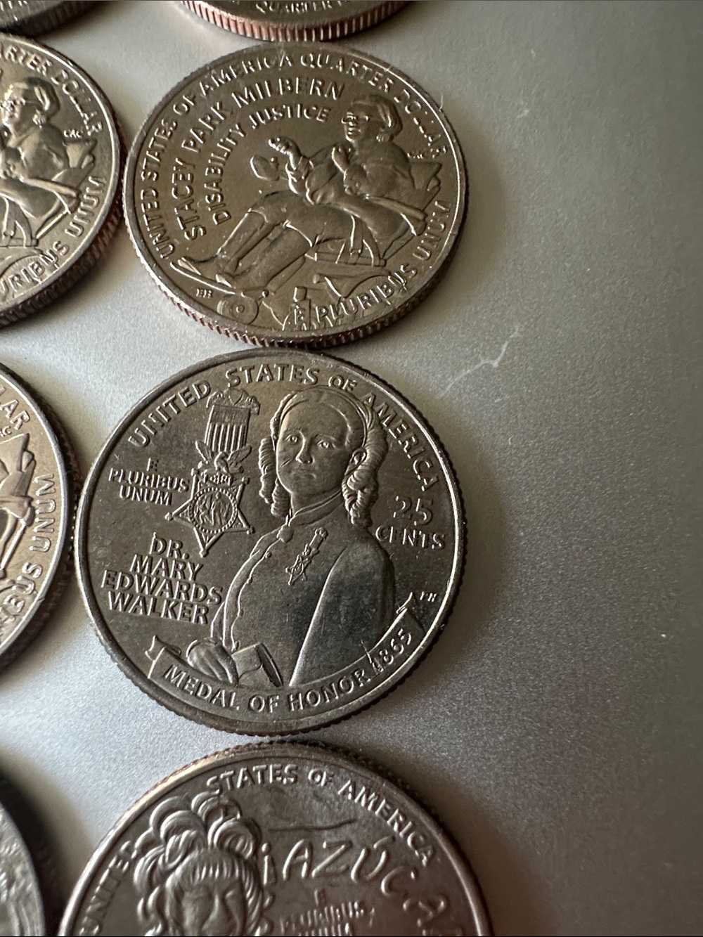 Set of Seventeen (17) US Commemorative Quarters - American Women Quarter Series - Picture 9 of 15